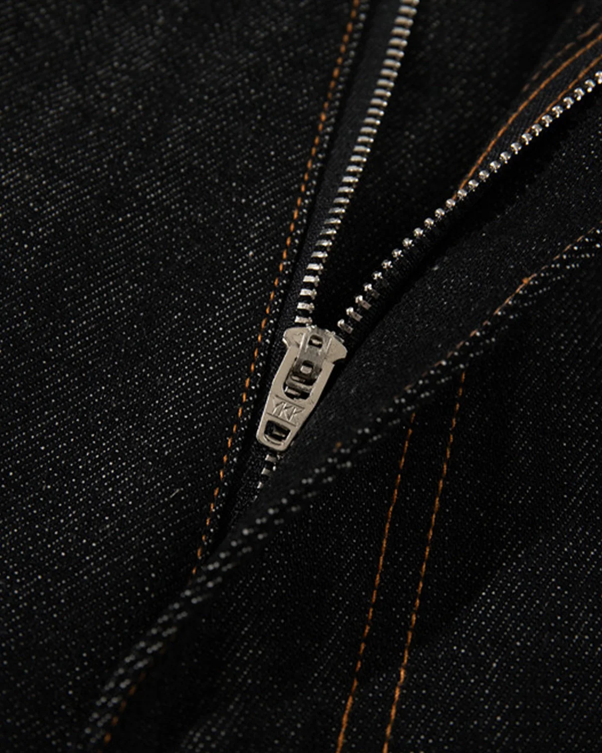 Black Raw Denim Jacket | Inflation Streetwear - Image 3