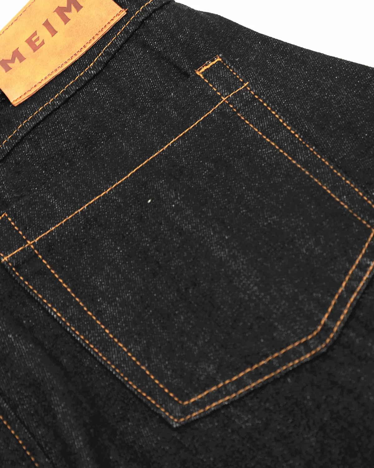 Contrast Stitch Raw Baggy Jeans | Inflation Streetwear - Image 5