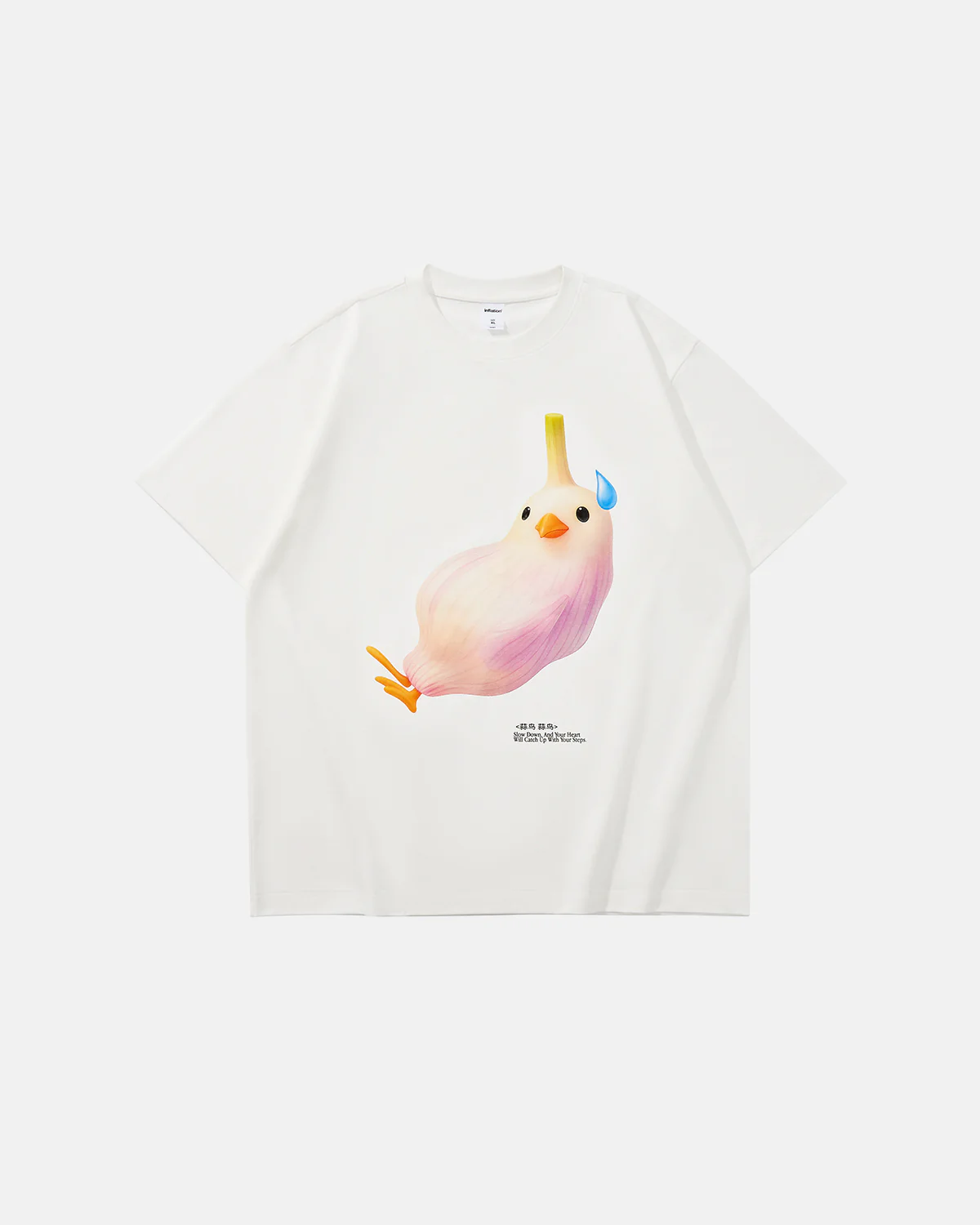 Funny Graphic Cotton T-shirt | Inflation Streetwear - Image 4