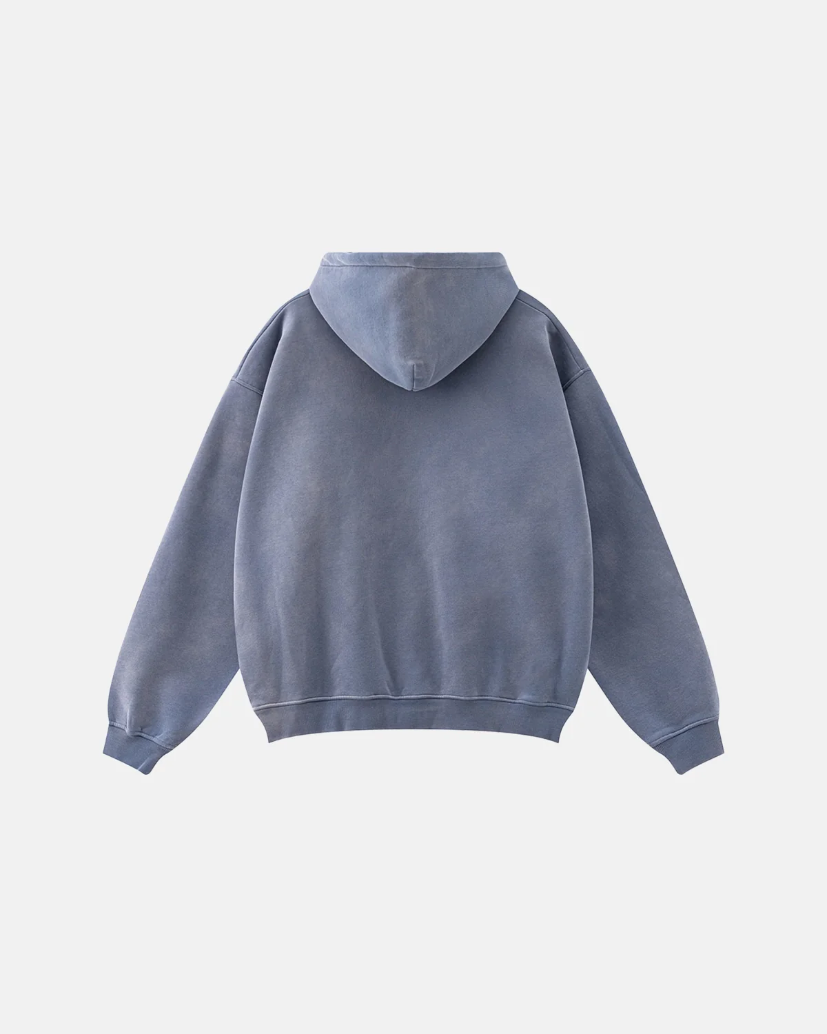 Graffiti Print Washed Fleece hoodie | Inflation Streetwear - Image 6