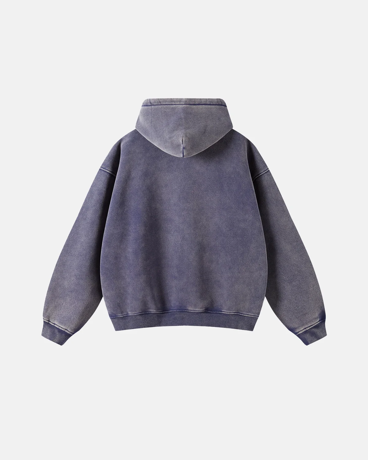 INFLATION Vintage Washed Zip Up Hoodie - Image 12