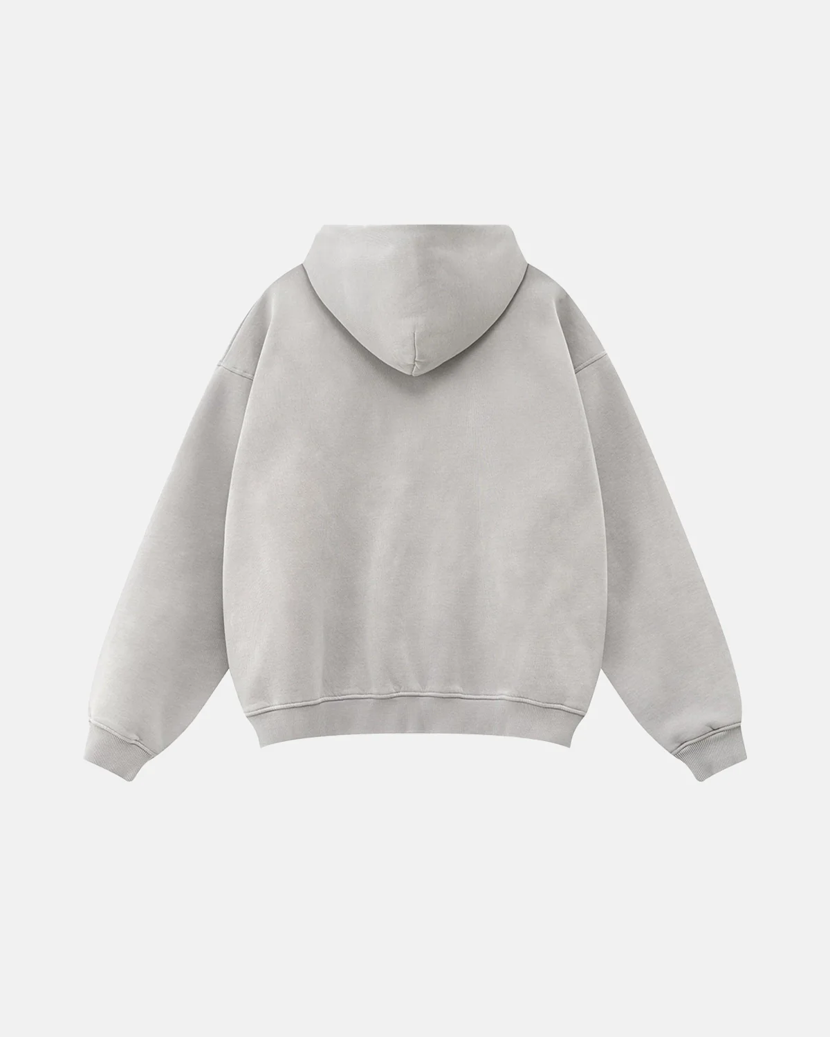 INFLATION Washed Graphic Zip Up Hoodies - Image 4