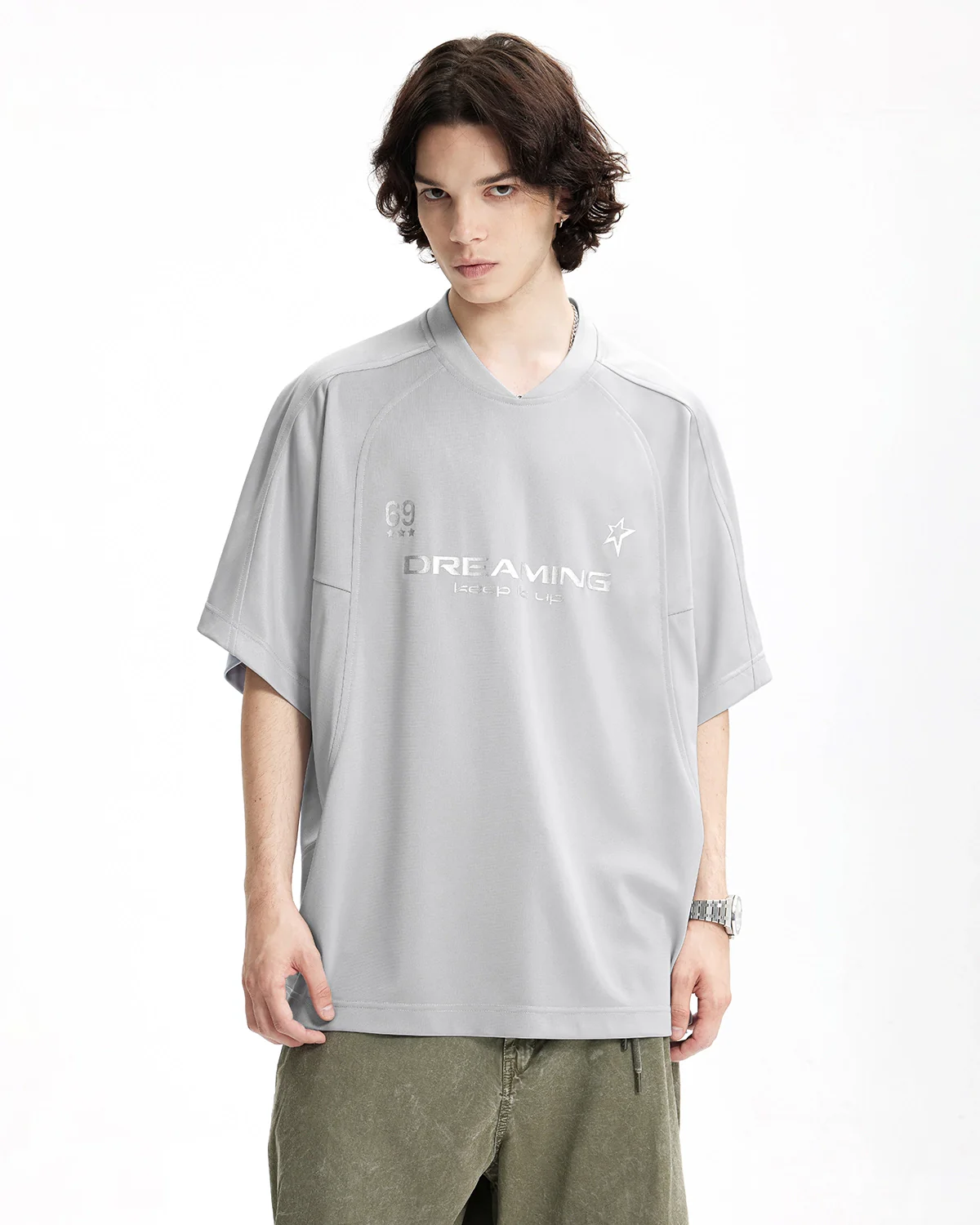 Sportswear Foil Print Jersey | Inflation Streetwear - Image 7